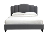 ACME Giada Eastern King Bed #color_Charcoal Fabric