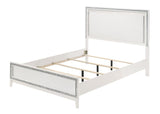 ACME Haiden Queen Bed #color_LED & White Finish