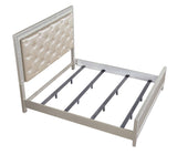ACME Sliverfluff Eastern King Bed #color_Silver