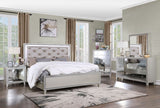 ACME Sliverfluff Eastern King Bed #color_Silver