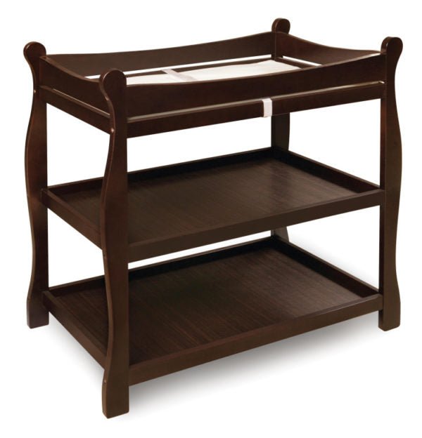 Sleigh Style Baby Changing Table