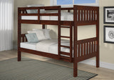 Pine Ridge Twin/Twin Mission Bunk Bed