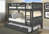 Pine Ridge Twin/Twin Mission Bunk Bed