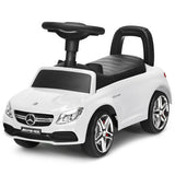 Mercedes Benz Licensed Kids Ride On Push Car-White