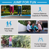Outdoor Trampoline Bounce Combo with Safety Closure Net Ladder-15 ft