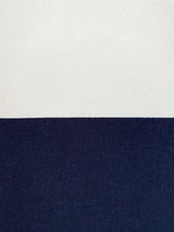 Play Tent Canopy Bed in Navy Blue and White Stripe Canvas WITH Doors