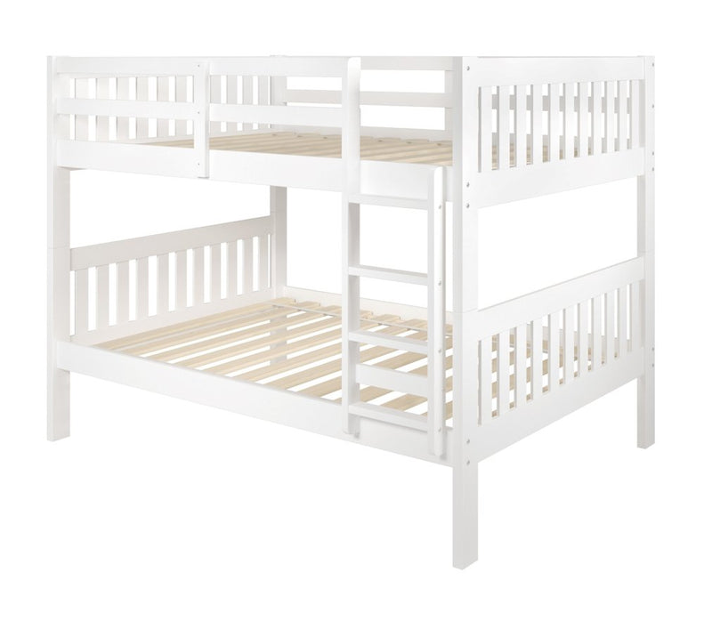 Full/Full Mission Bunk Bed White