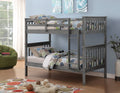 Mission Bunkbed Brushed Grey