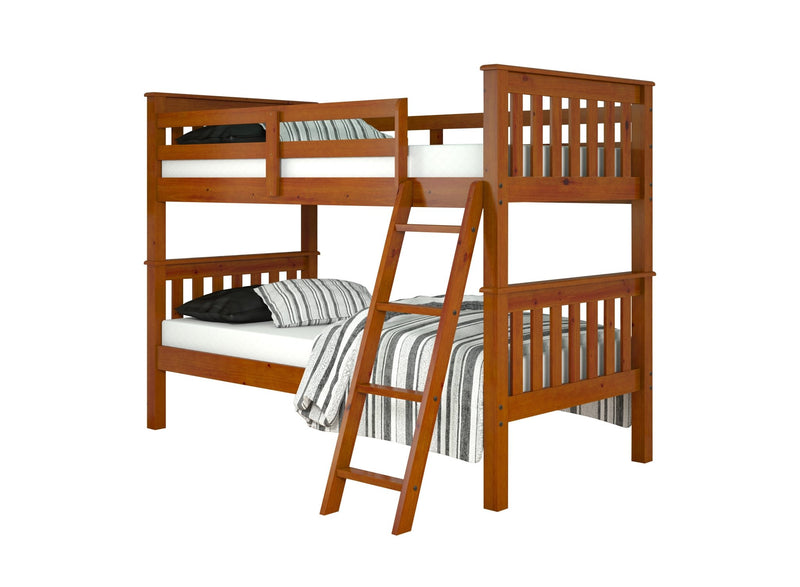 Mission Bunkbed in Blond Espresso