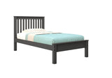 Donco Twin Contempo Bed #color_Dark-Grey