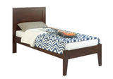 Donco Twin Econo Bed #color_Cappuccino