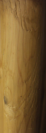 Hand hewn cedar log 5 drawer chest – hand carved rustic wooden bedroom drawers