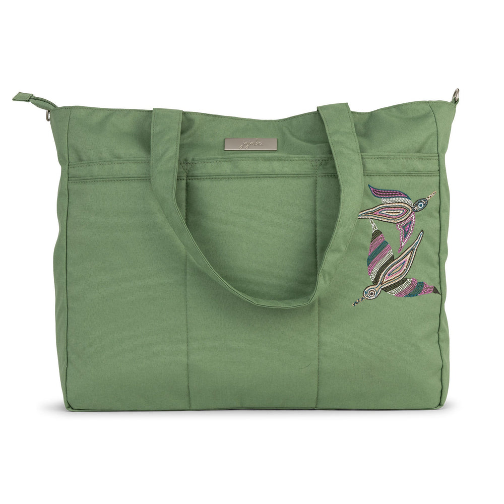 Super Be - Embroidered Jade