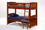 Night & Day Cinnamon Twin/Twin Bunk Bed #color_cherry