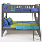 Night & Day Ginger Full/Full Bunk Bed #color_stonewash