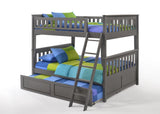 Night & Day Ginger Full/Full Bunk Bed #color_stonewash