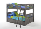Night & Day Ginger Full/Full Bunk Bed #color_stonewash