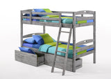 Sesame Twin over Twin Bunk Bed
