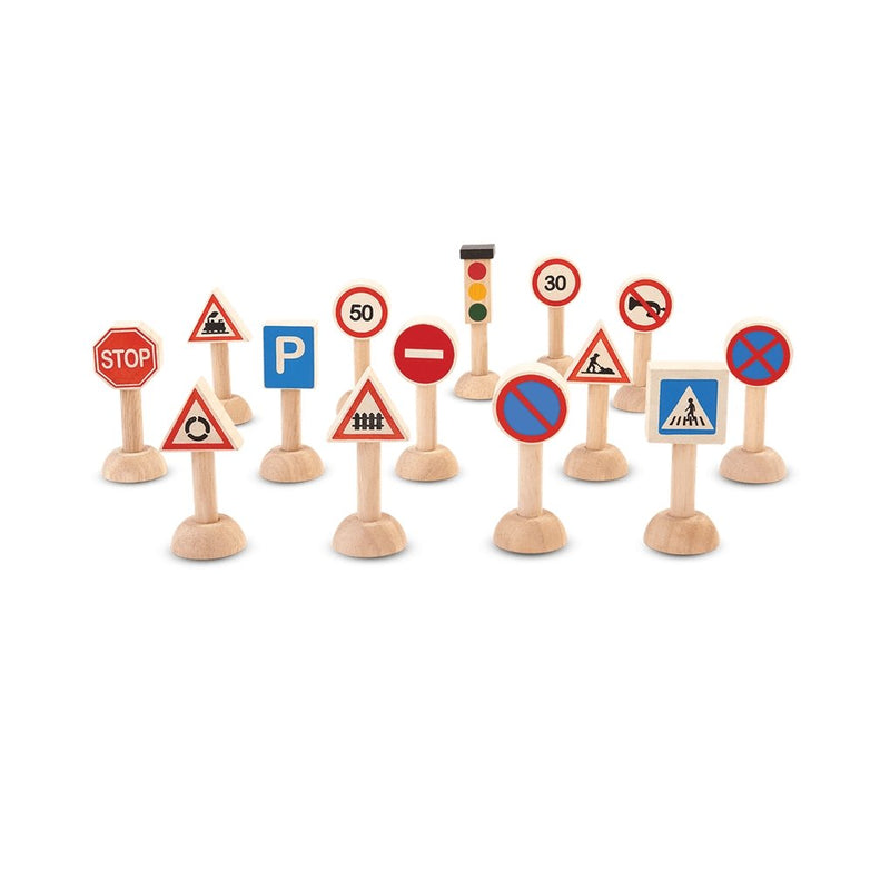 Set Of Traffic Signs & Lights