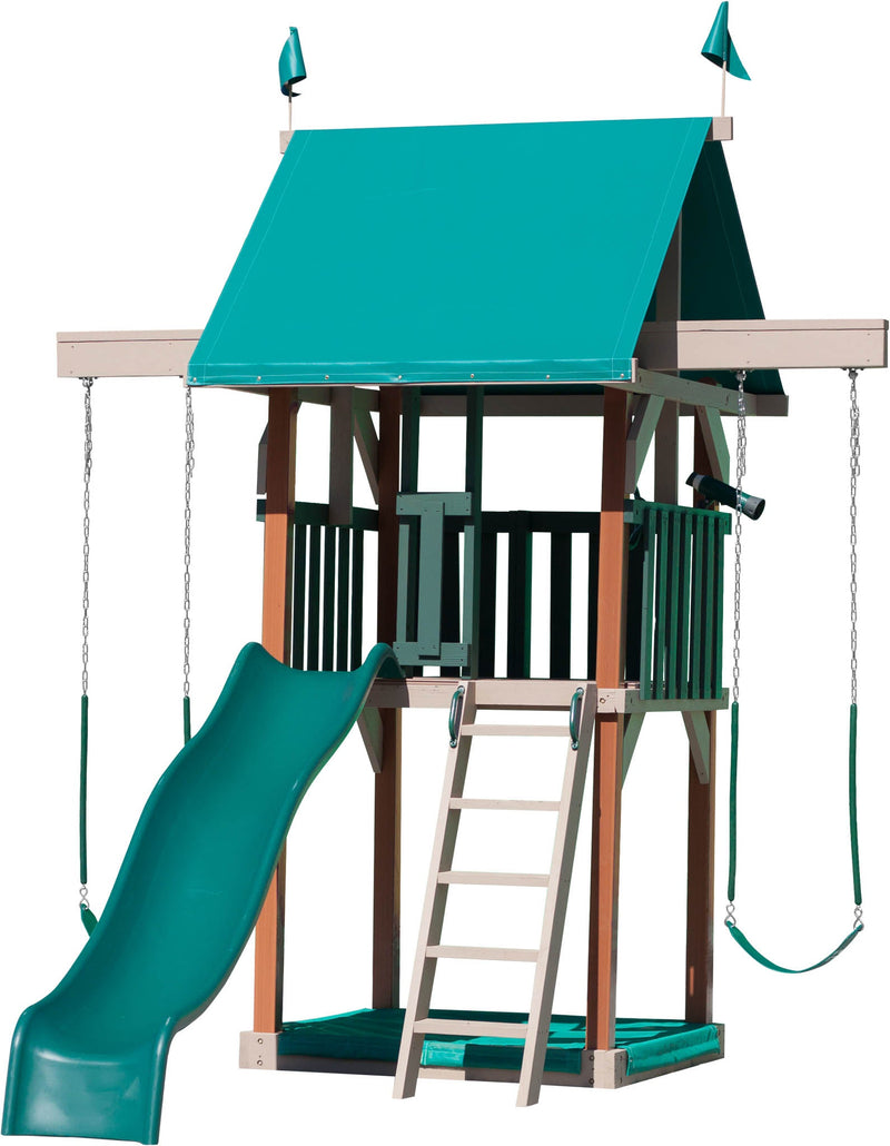Happy Space Saver Swing Set