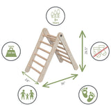 BUNDLE - Adjustable Pikler Triangle, Rocker &  Reversible Ramp