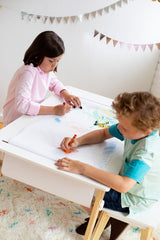 Arts & Crafts Table - Espresso