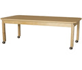 Rectangle High Pressure Laminate Table with Hardwood Legs-29"