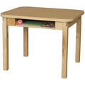 Student Desk with 22" Hardwood Legs