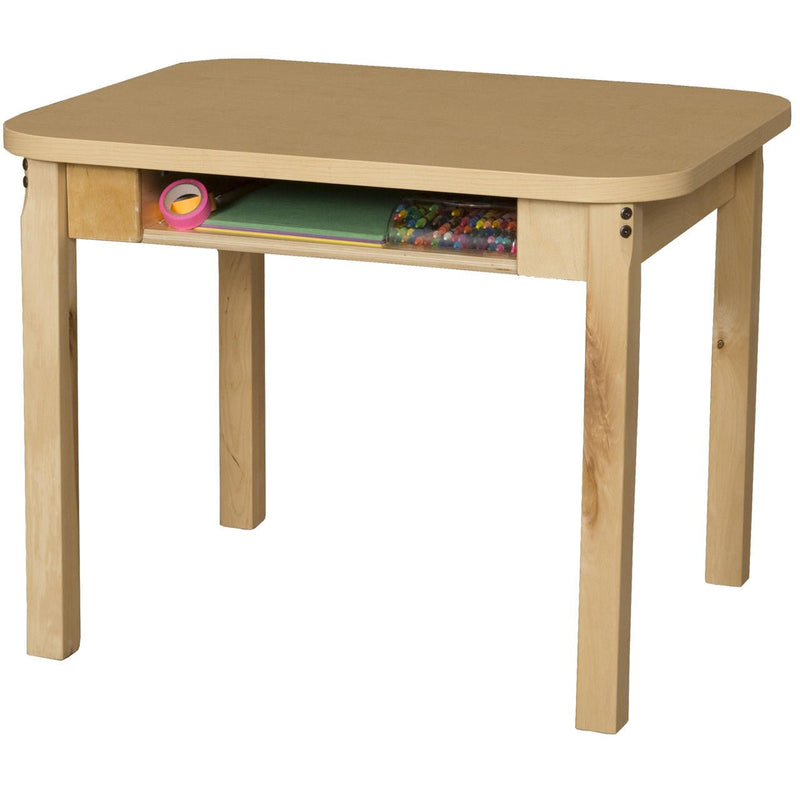 Student Desk with 24" Hardwood Legs